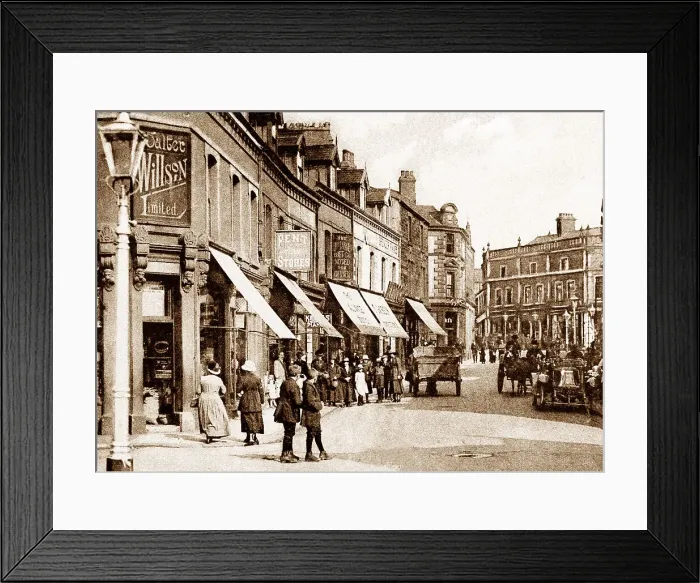 Framed Print : Fisher Street, Workington Framed Print : Fisher Street, Workington