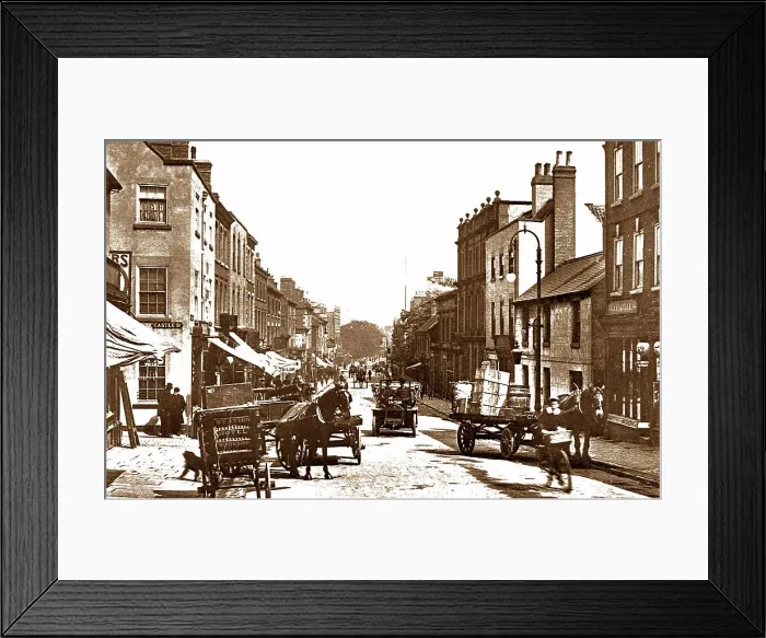 Framed Print : Bridge Street, Worksop Framed Print : Bridge Street, Worksop