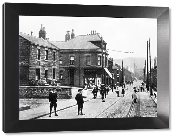 Worsbrough Dale - High Street early 1900s