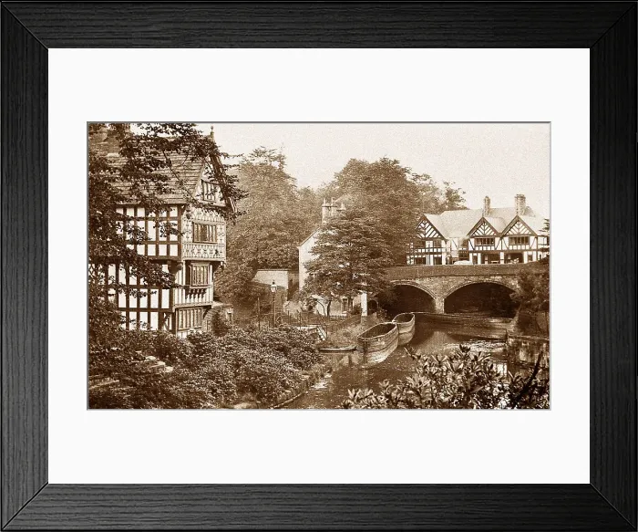 Framed Print : Boat House, Worsley Framed Print : Boat House, Worsley