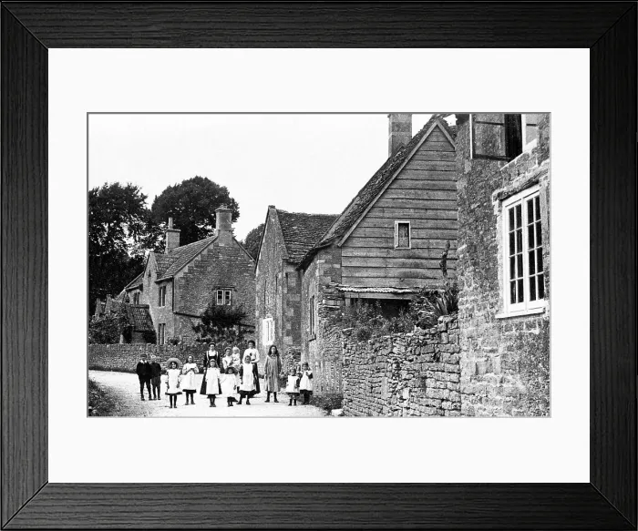 Framed Print : Wraxall early 1900s Framed Print : Wraxall early 1900s