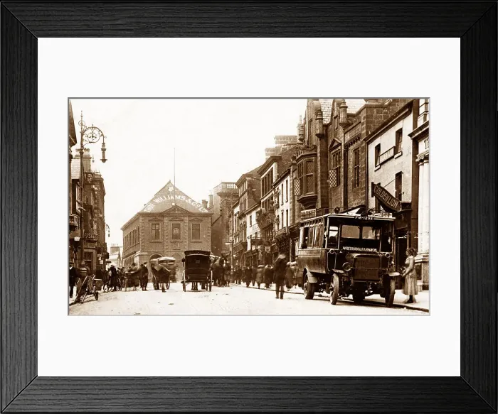 Framed Print : High Street, Wrexham Framed Print : High Street, Wrexham