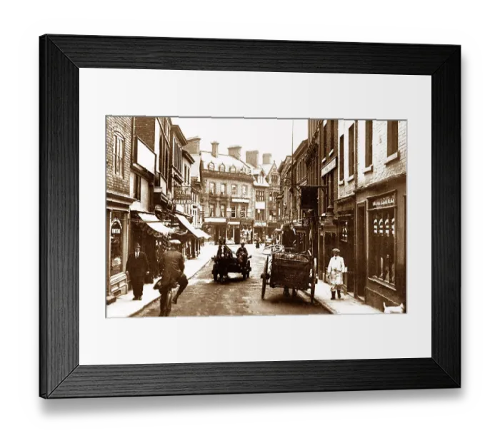 Framed Print : Hope Street, Wrexham Framed Print : Hope Street, Wrexham