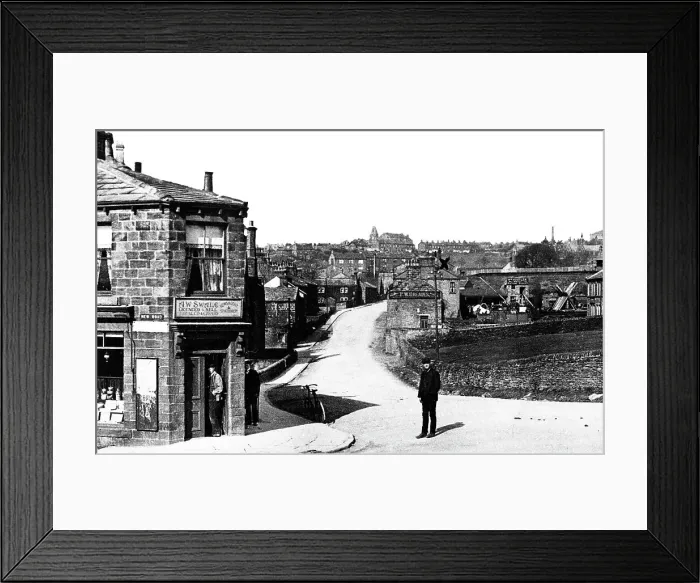 Framed Print : Yeadon Henshaw Lane early 1900s Framed Print : Yeadon Henshaw Lane early 1900s