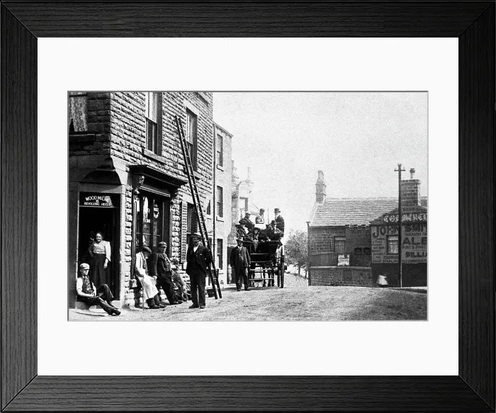 Framed Print : Yeadon Temple Bar early 1900s Framed Print : Yeadon Temple Bar early 1900s