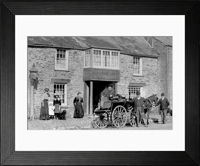 Framed Print : Tregony near Truro early 1900s Framed Print : Tregony near Truro early 1900s