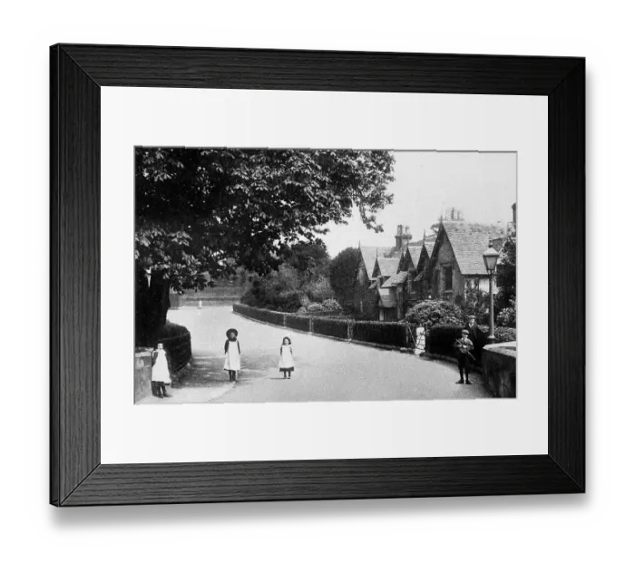 Framed Print : Trentham early 1900s Framed Print : Trentham early 1900s