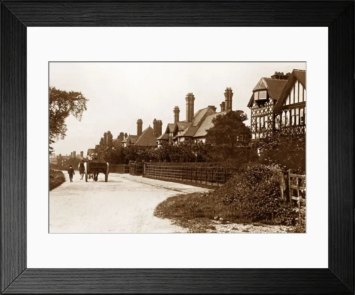 Framed Print : Barlaston Road, Trentham Framed Print : Barlaston Road, Trentham