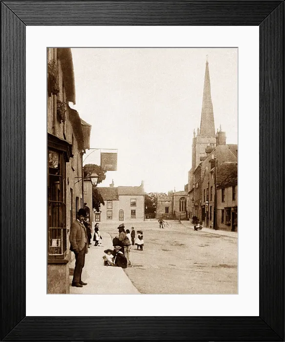 Framed Print : Trowbridge early 1900s Framed Print : Trowbridge early 1900s