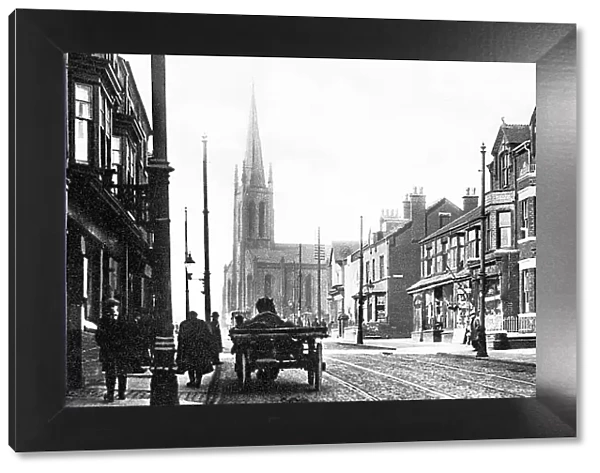 Tunstall High Street early 1900s
