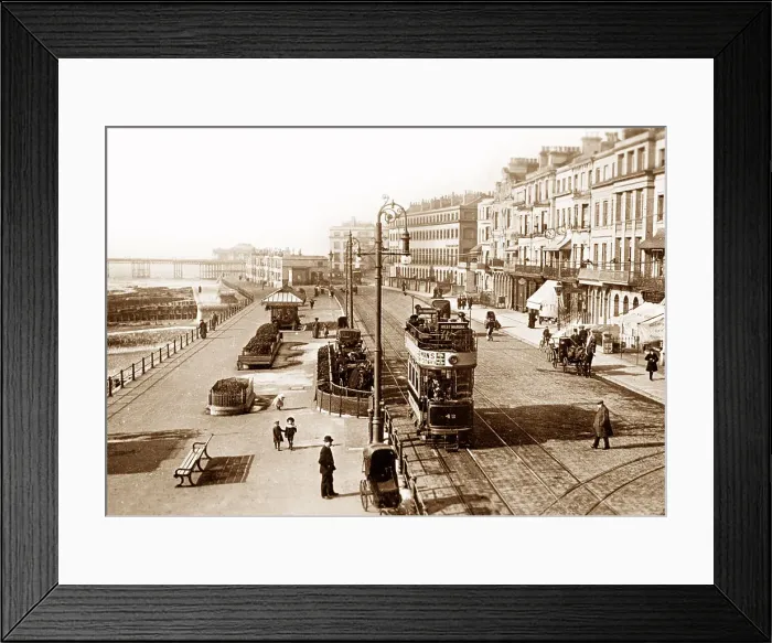 Framed Print : St. Leonards Grand Parade early 1900s Framed Print : St. Leonards Grand Parade early 1900s