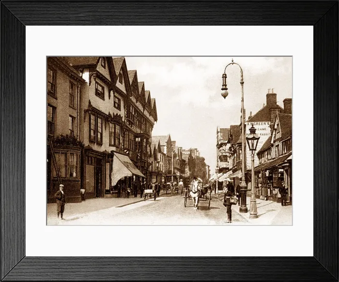 Framed Print : Greengate, Stafford