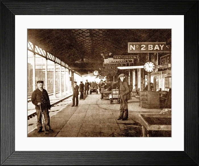 Framed Print : Stafford Railway Station Framed Print : Stafford Railway Station
