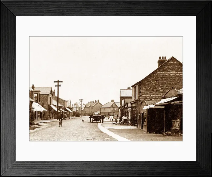 Framed Print : Station Road, Stainforth Framed Print : Station Road, Stainforth