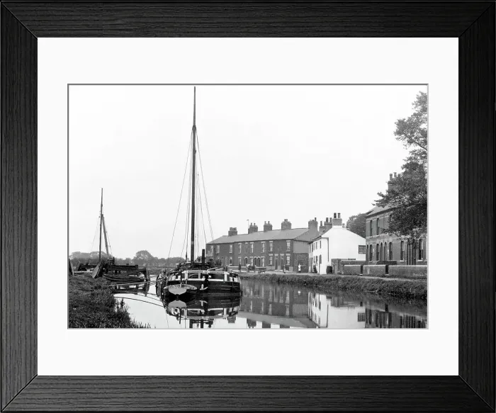 Framed Print : Stainforth The Canal early 1900s Framed Print : Stainforth The Canal early 1900s