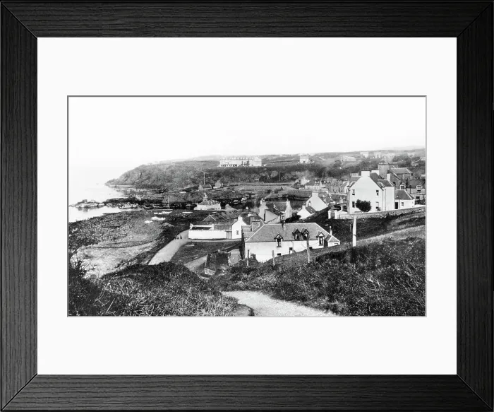 Framed Print : Portpatrick from South Clif Framed Print : Portpatrick from South Clif