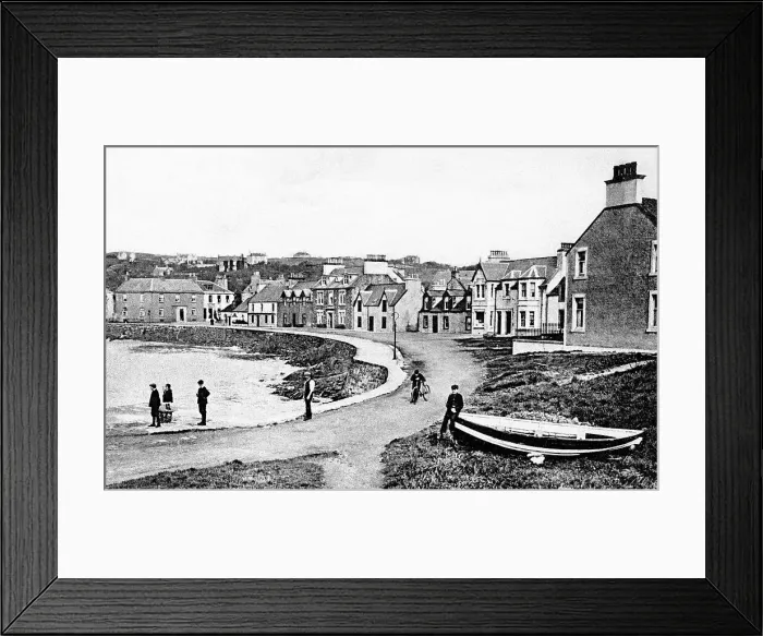Framed Print : The Promenade, Portpatrick Framed Print : The Promenade, Portpatrick