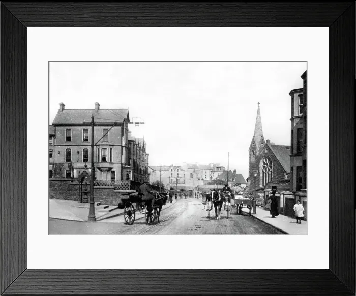 Framed Print : Portrush, Eglington Street Framed Print : Portrush, Eglington Street