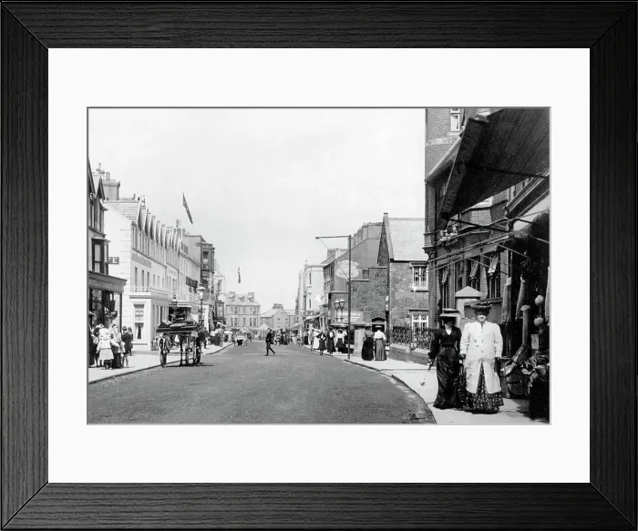 Framed Print : Main Street, Portrush Framed Print : Main Street, Portrush