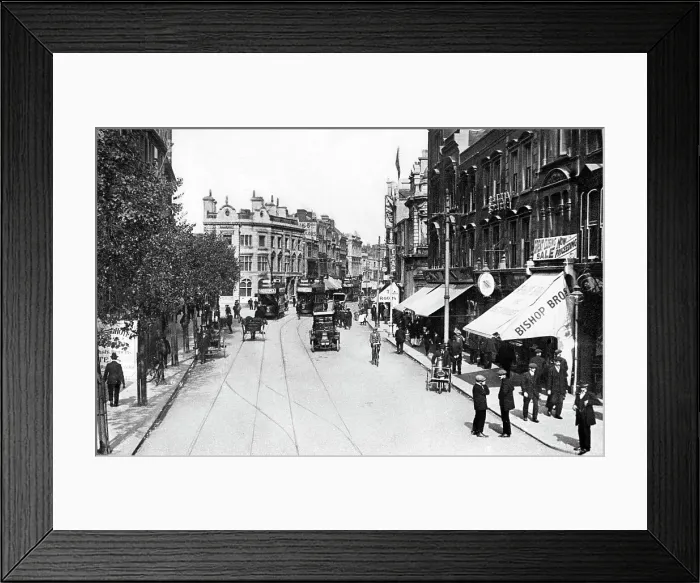 Framed Print : Commercial Road, Portsmouth Framed Print : Commercial Road, Portsmouth