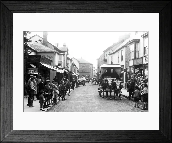 Framed Print : High Street, Presteigne Framed Print : High Street, Presteigne