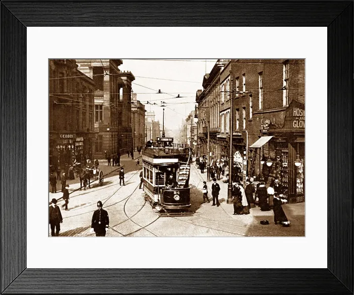 Framed Print : Lancaster Road, Preston Framed Print : Lancaster Road, Preston