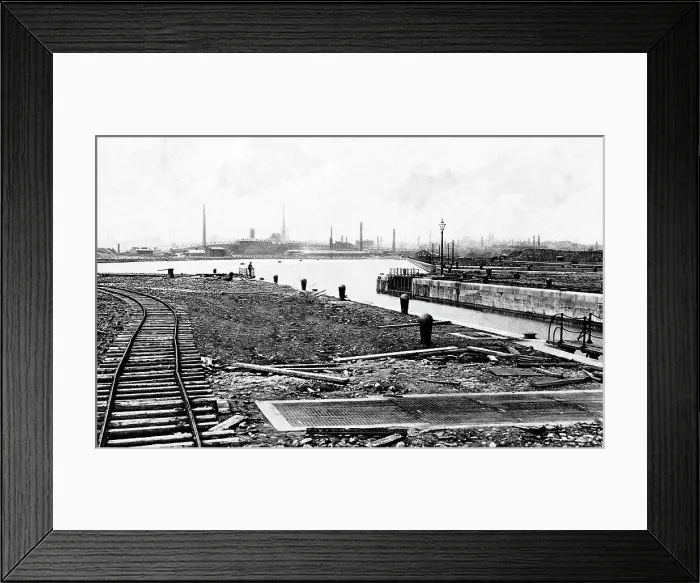 Framed Print : Preston from the West early 1900s Framed Print : Preston from the West early 1900s