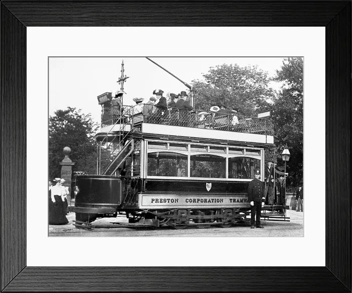 Framed Print : Preston Tram Framed Print : Preston Tram