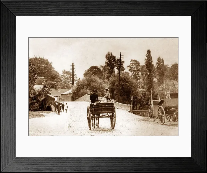 Framed Print : Walton-le-Dale near Preston early 1900s Framed Print : Walton-le-Dale near Preston early 1900s