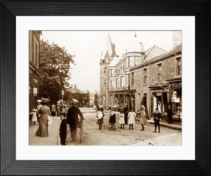 Framed Print : Church Lane, Pudsey Framed Print : Church Lane, Pudsey