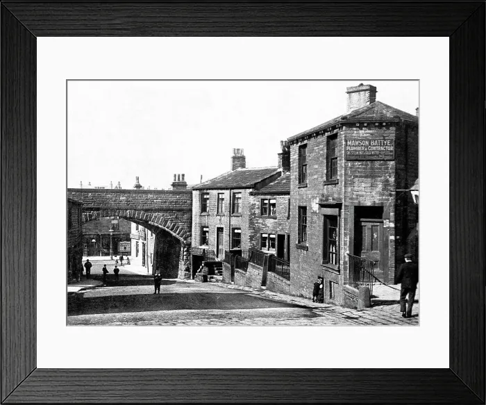 Framed Print : Pudsey Richardshaw Lane early 1900s Framed Print : Pudsey Richardshaw Lane early 1900s