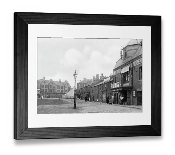 Framed Print : Electric Palace Cinema, Market Place Crook