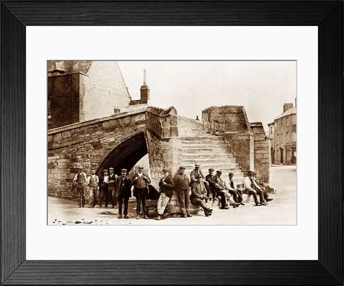 Framed Print : Crowland Bridge, Peterborough Framed Print : Crowland Bridge, Peterborough