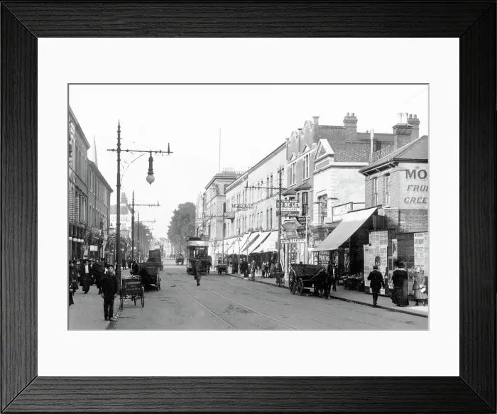 Framed Print : London Road, Croydon West Framed Print : London Road, Croydon West