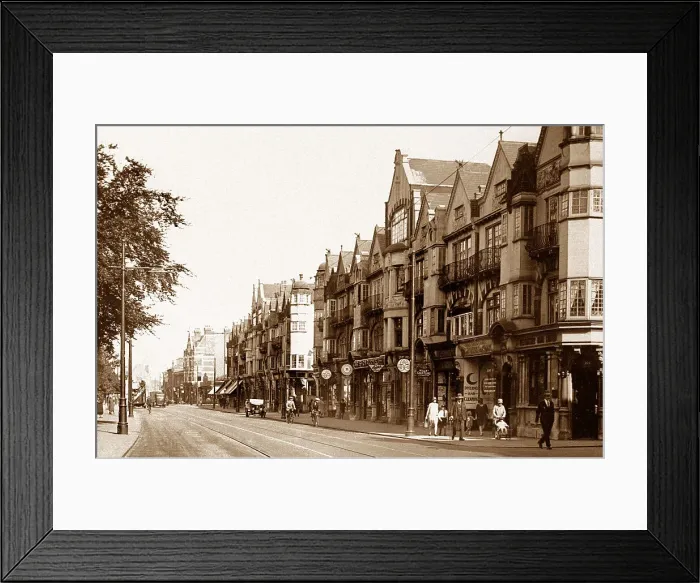 Framed Print : Croydon West - Royal Parade probably 1920s Framed Print : Croydon West - Royal Parade probably 1920s
