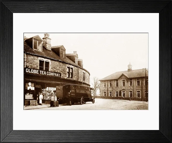Framed Print : Cudworth The Crescent early 1900s Framed Print : Cudworth The Crescent early 1900s