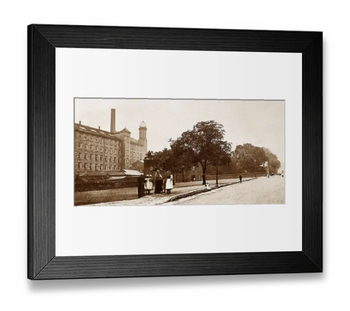 Framed Print : Cullingworth Victoria Square early 1900s Framed Print : Cullingworth Victoria Square early 1900s
