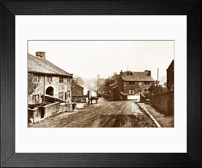 Framed Print : Cullingworth Gate Victorian period Framed Print : Cullingworth Gate Victorian period