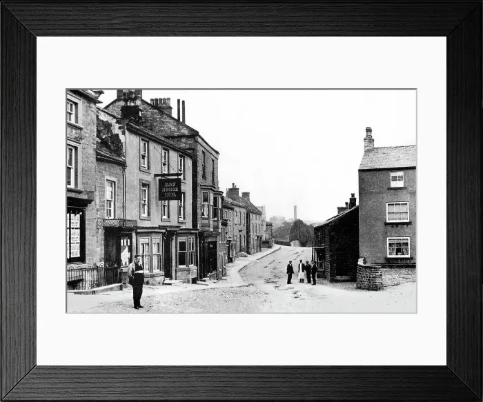 Framed Print : Masham Silver Street early 1900s Framed Print : Masham Silver Street early 1900s