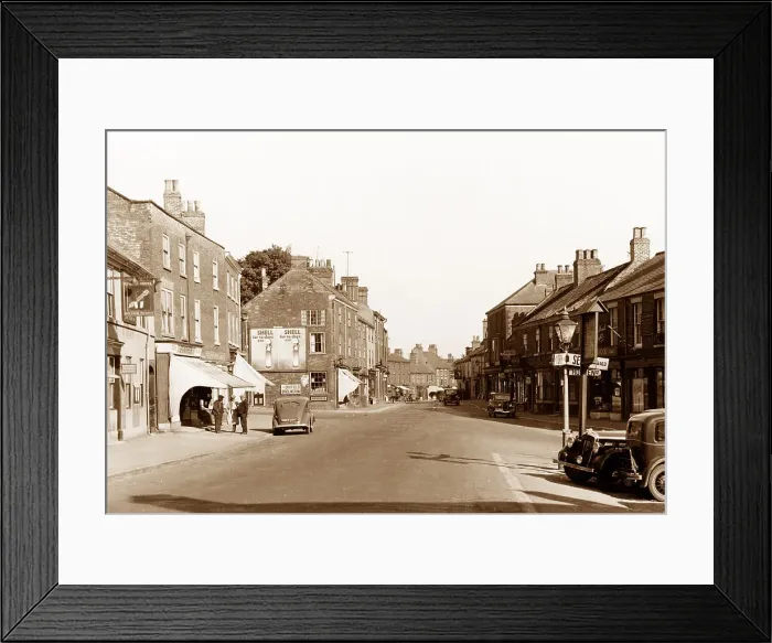 Framed Print : Market Place, Market Weighton Framed Print : Market Place, Market Weighton
