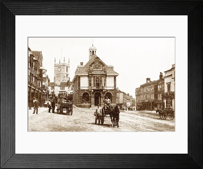 Framed Print : Town Hall, Marlborough Framed Print : Town Hall, Marlborough
