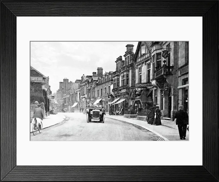 Framed Print : Matlock Dale Road probably 1920s