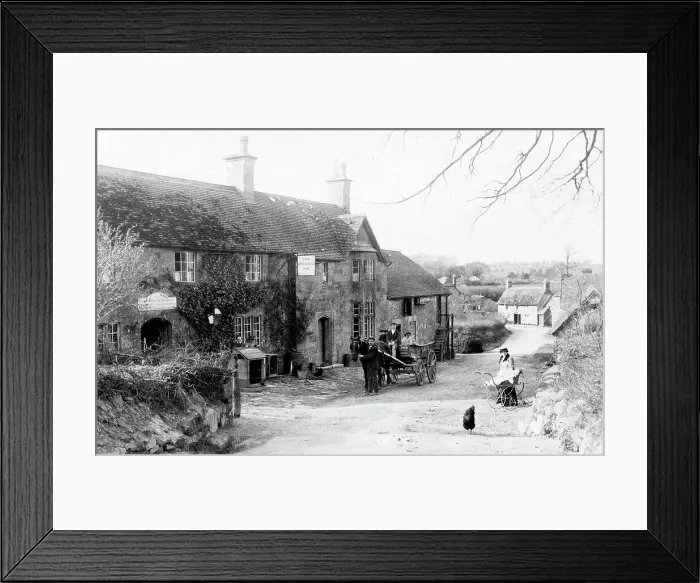 Framed Print : Melbury Abbass Victorian period Framed Print : Melbury Abbass Victorian period