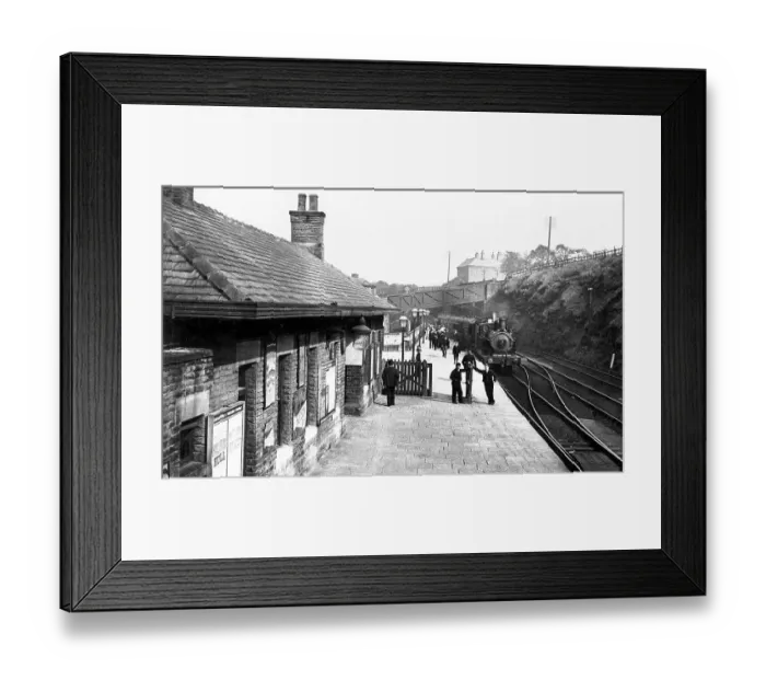 Framed Print : Meltham Railway Station Framed Print : Meltham Railway Station