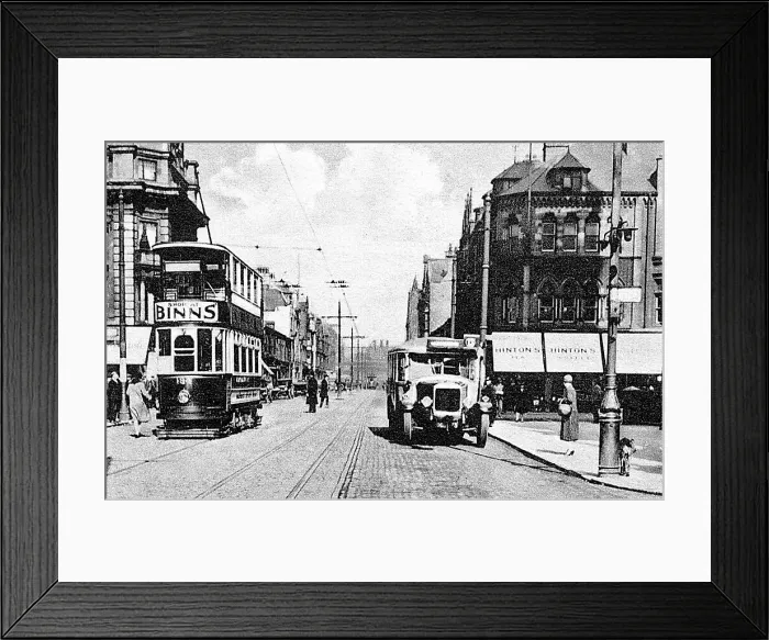 Framed Print : Middlesbrough Albert Road probably 1930s Framed Print : Middlesbrough Albert Road probably 1930s