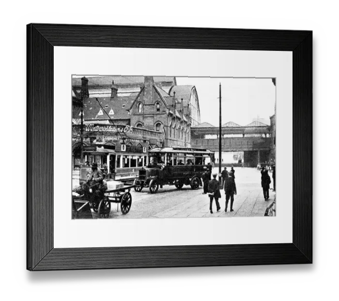 Framed Print : Railway Station, Middlesbrough Framed Print : Railway Station, Middlesbrough