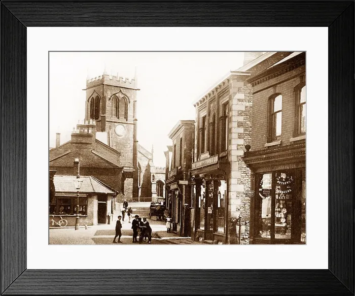Framed Print : Bull Ring, Middlewich Framed Print : Bull Ring, Middlewich
