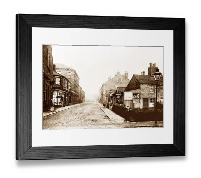 Framed Print : Knowl Road, Mirfiled Framed Print : Knowl Road, Mirfiled