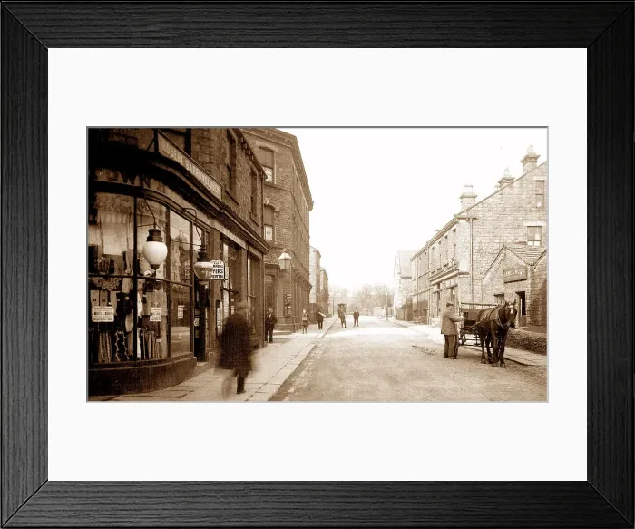 Framed Print : Knowl Road, Mirfiled Framed Print : Knowl Road, Mirfiled