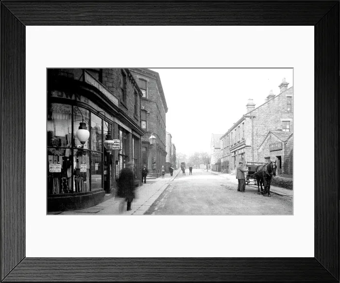 Framed Print : Knowl Road, Mirfiled Framed Print : Knowl Road, Mirfiled